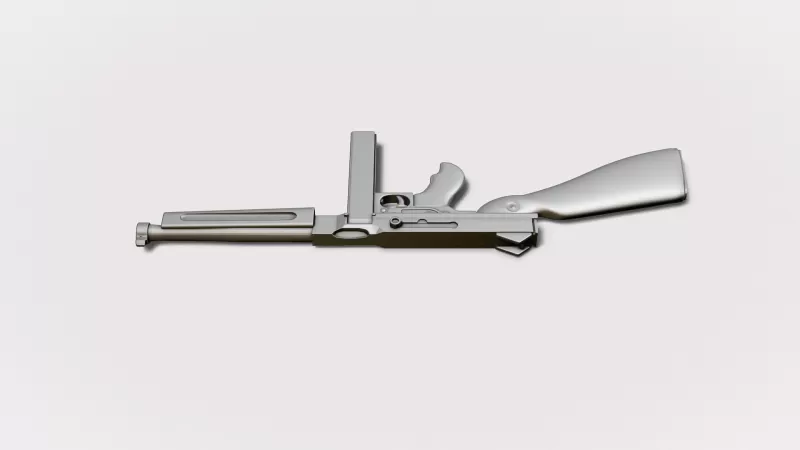 Tommy Gun (Straight Magazine) #RoZ - Model preview 5