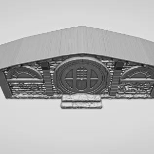 Hobbit House Facade #RoZ - Model thumbnail 4
