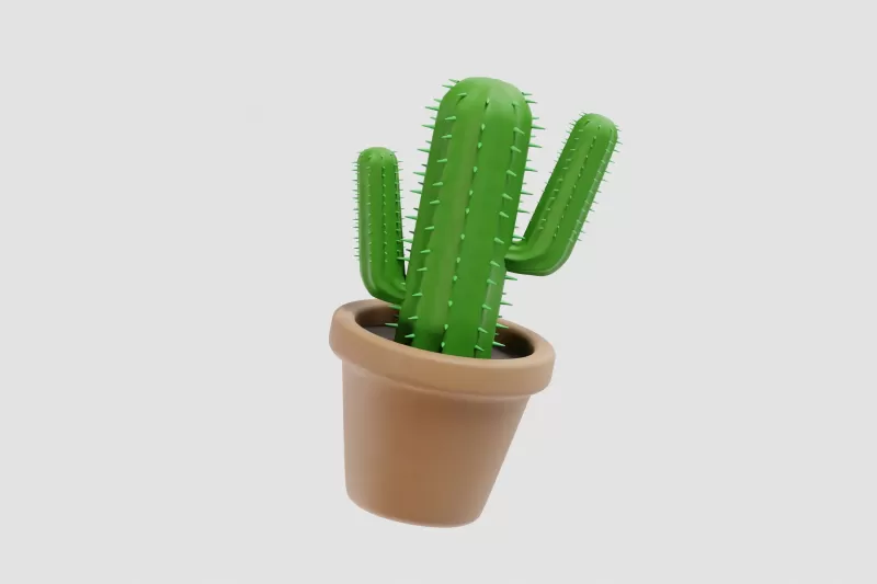 Cactus Plant - Model preview 6
