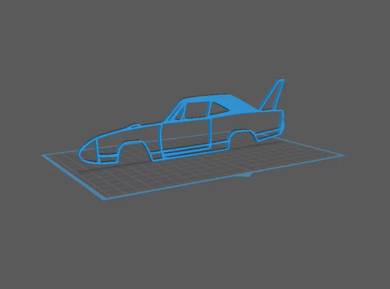 Playmouth - Superbird Wall Art - Model preview 1