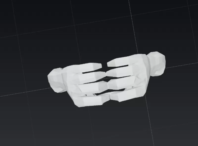 Manos formando un corazón – Escultura decorativa 3D | Insomnia3D - Model preview 3