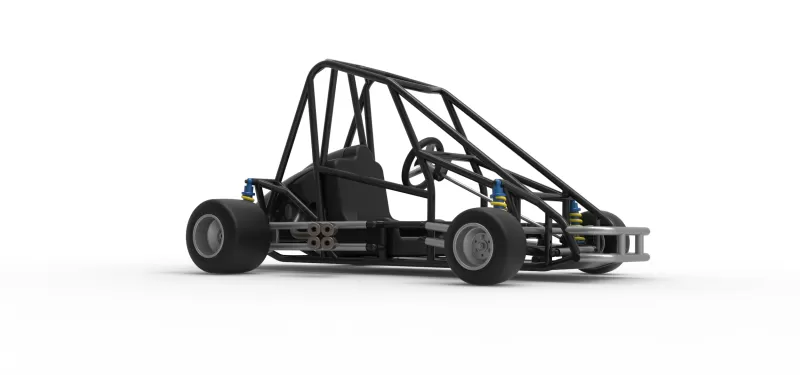 Quarter Midget Base Scale 1:16 - Model preview 25