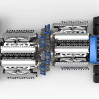 Vintage AWD Dragster Scale 1:25 - Model thumbnail 11