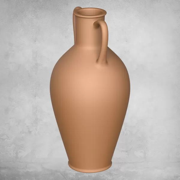 Pottery Vessel 02 - Model preview 2