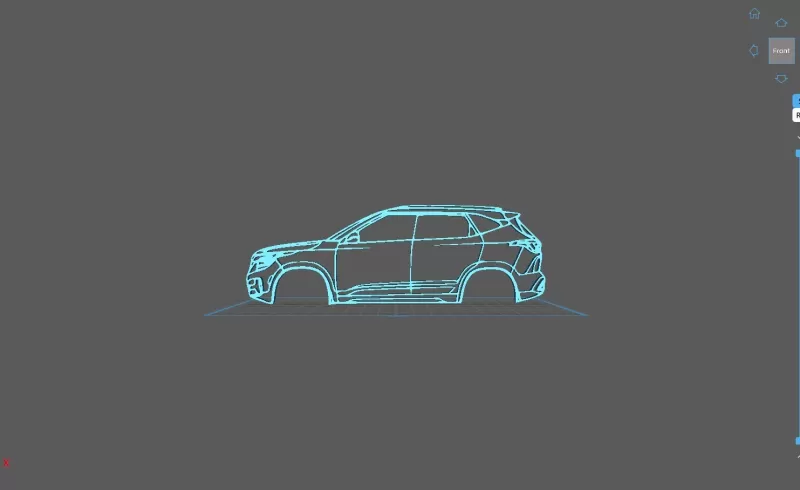 Kia - Seltos Wall Art - Model preview 1