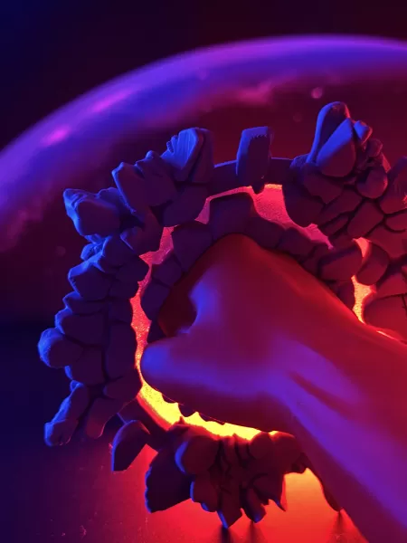 Saitama Fist - One Punch Man - Model preview 10