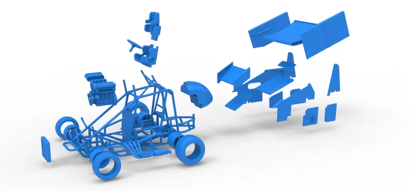 New Zealand Minisprint Scale 1:25 - Model preview 28