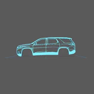 Chevrolet - Traverse 2018 Wall Art