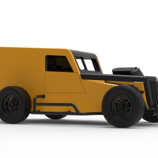 Dwarf car Scale 1:25 - Model thumbnail 25