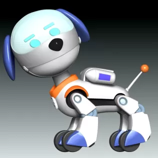 Robo-Dog Paw Patrol - Model thumbnail 8