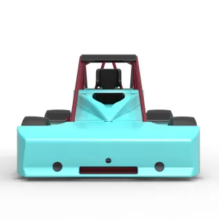 Experimental Pavement Silver Crown Car Version 3 Scale 1:25 - Model thumbnail 7