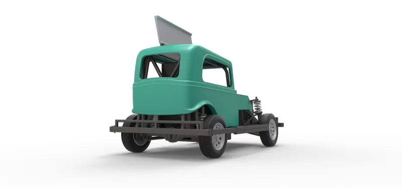 New Zealand Ministock car Scale 1:25 - Model preview 19