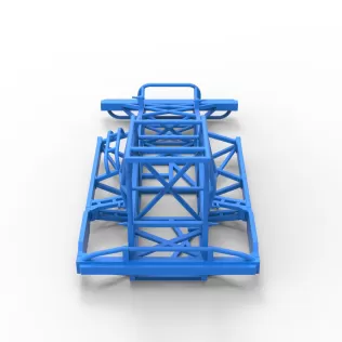 Frame of New Zealand Superstock car Version 4 Scale 1:25 - Model thumbnail 14