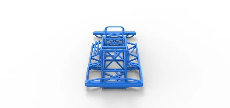 Frame of New Zealand Superstock car Version 4 Scale 1:25 - Model preview 14