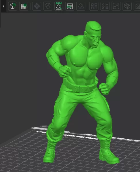 MORTAL KOMBAT 3 - JAX - Model preview 1