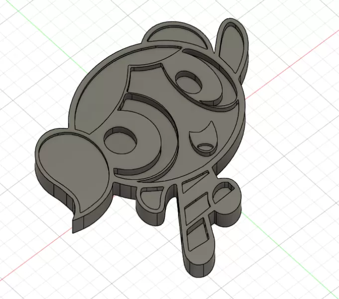 Bubbles - The Powerpuff Girls - Model preview 2