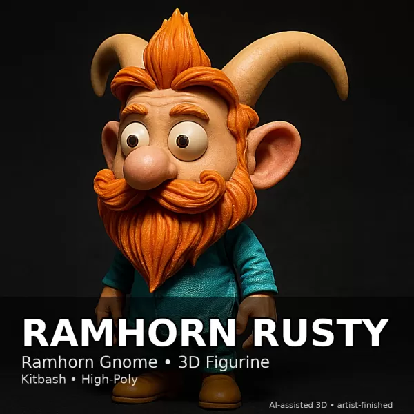 Earfolk Buddies — Whimsical Big-Ears Character Collection (10 Mo - Model preview 16