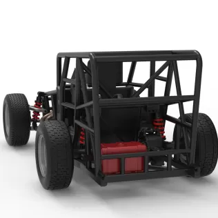 Dwarf car Base Scale 1:25 - Model thumbnail 14