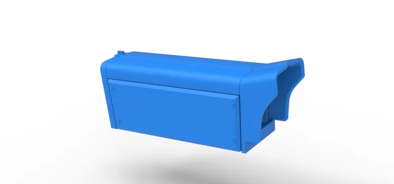 Hood of Pulling tractor Version 8 Scale 1:25 - Model preview 10