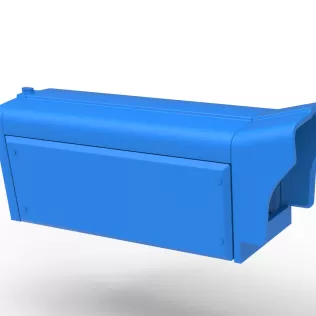 Hood of Pulling tractor Version 8 Scale 1:25 - Model thumbnail 10
