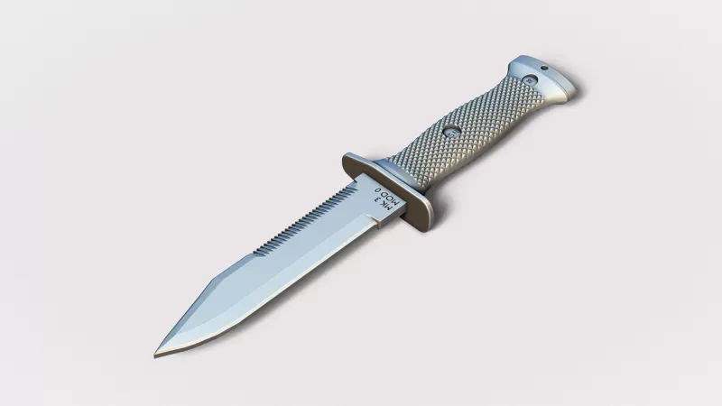 Ontario Mark 3 Navy Knife #RoZ - Model preview 3