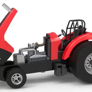 Pro Stock Pulling Tractor Version 6 Scale 1:25 - Model thumbnail 21