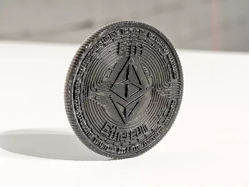 Ethereum Coin #RoZ - Model preview 6