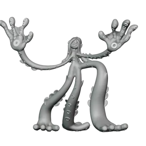 Ruby gilman krakens vs sirenas - Model preview 1