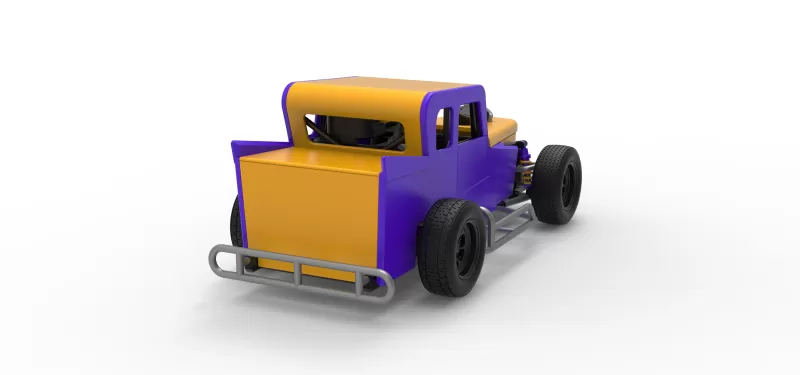 Dwarf car Version 2 Scale 1:25 - Model preview 18