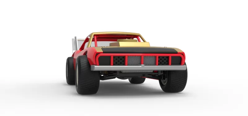 Vintage Semi-Late Model Stock Car Scale 1:25 - Model preview 27