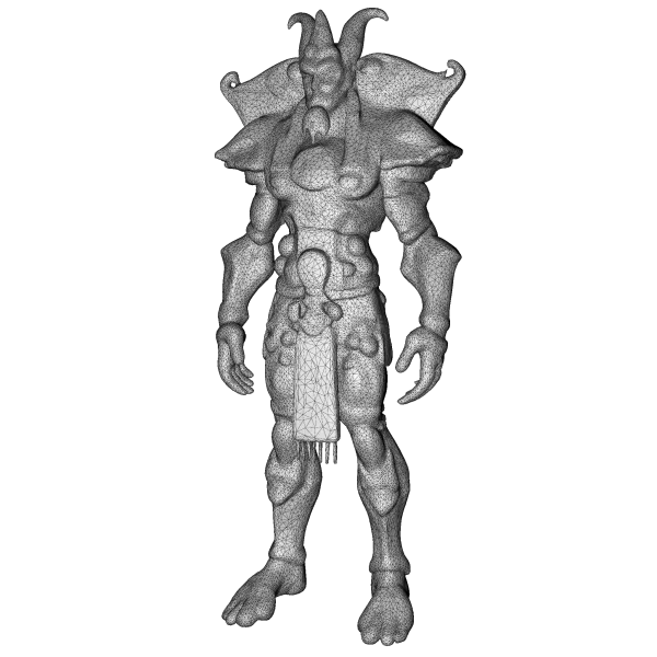 Desert Relic Guardians – 10 Character Kitbash Collection - Model preview 5