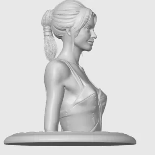Anne Hathaway 3D Bust Print - Model thumbnail 4