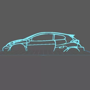Toyota - Yaris GR Wall Art