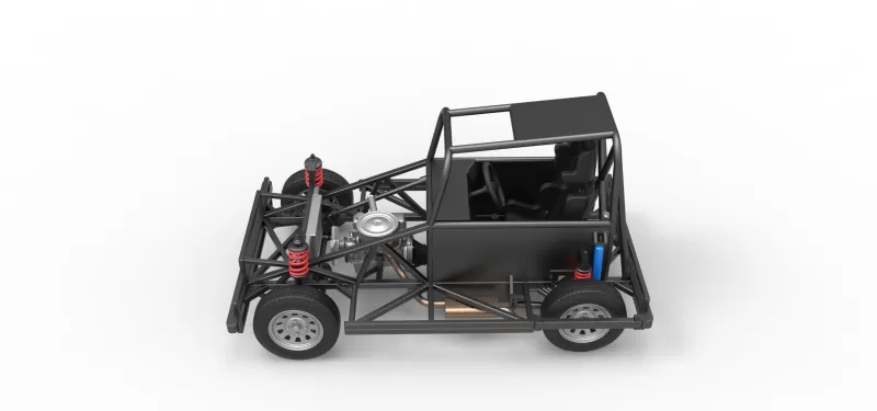 New Zealand Ministock car Base Scale 1:25 - Model preview 10