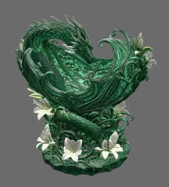 Celestial Star Tree Organizer STL File for 3D Print - Model preview 9