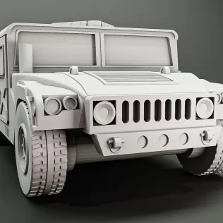 Humvee #RoZ - Model thumbnail 7