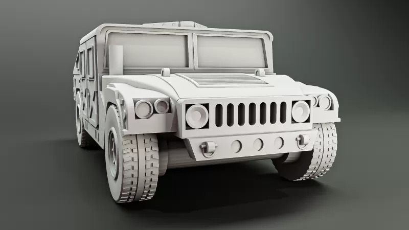 Humvee #RoZ - Model preview 7