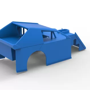 Shell of Mod Lite Race car Scale 1:25 - Model thumbnail 14