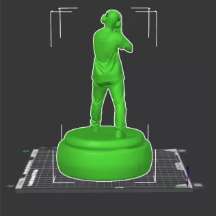 Clay Shooting 3D Character – Premium Printable STL + Blender Fil - Model thumbnail 13