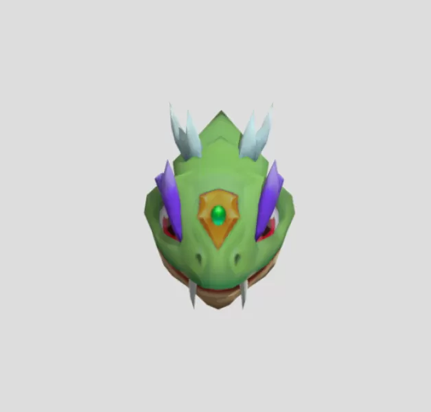 Snake Boss Dragon Land - Model preview 3