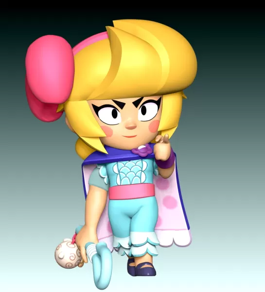 Bo Peep Bibi - Brawl Stars - Model preview 3
