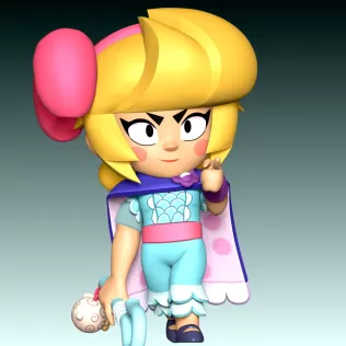 Bo Peep Bibi - Brawl Stars - Model thumbnail 3