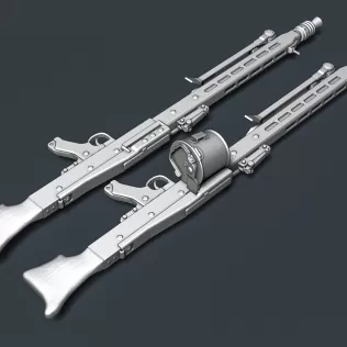 MG 42 #RoZ - Model thumbnail 5