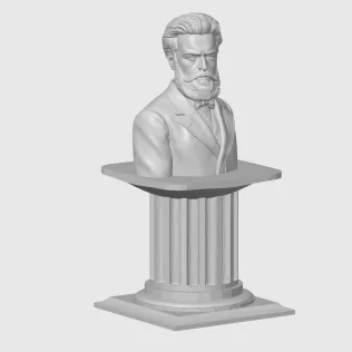 Hristo Botev 3d STL (Христо Ботев)