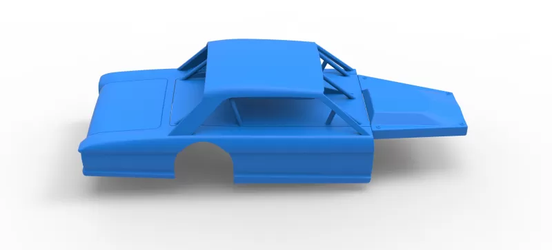 Shell of Vintage Asphalt Modified stock car V11 Scale 1:25 - Model preview 16