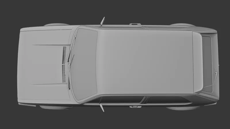Volkswagen Golf mk1 - Model preview 9