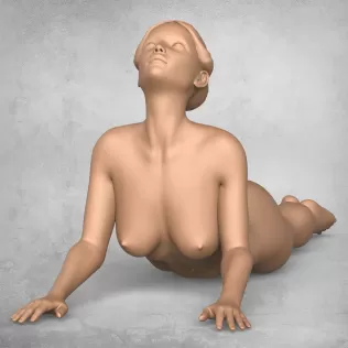 Yoga Female Pose Collection - Model thumbnail 2
