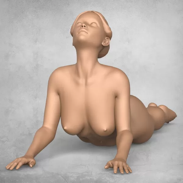 Yoga Female Pose Collection - Model preview 2