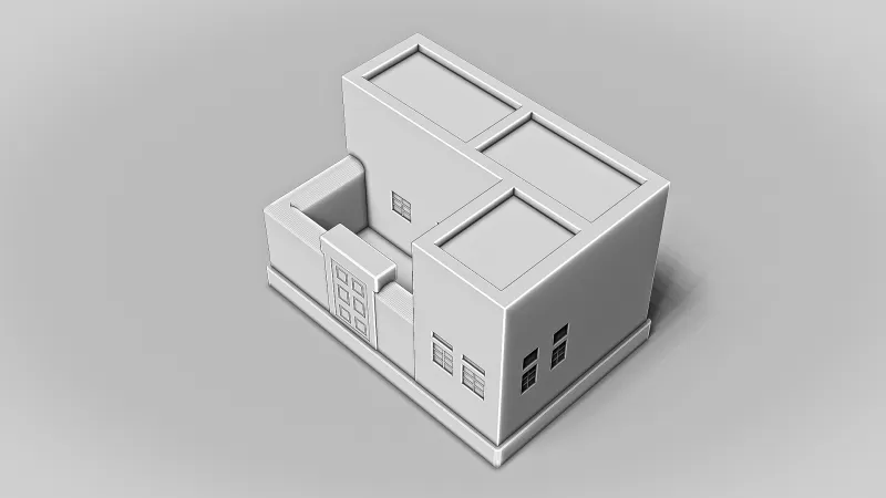 Historic Emirati House #RoZ - Model preview 3