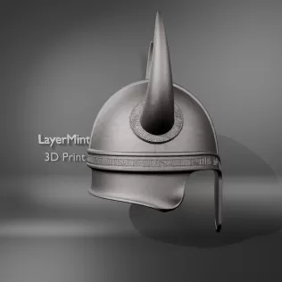 Epic Viking Horned Helmet - Model thumbnail 3